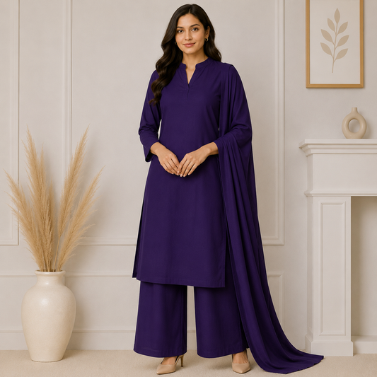 Buy Wine Dark Viscose Rayon Cotton Fabric