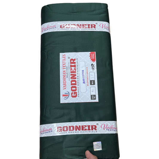 Bottle Green Jaam Cotton Fabric