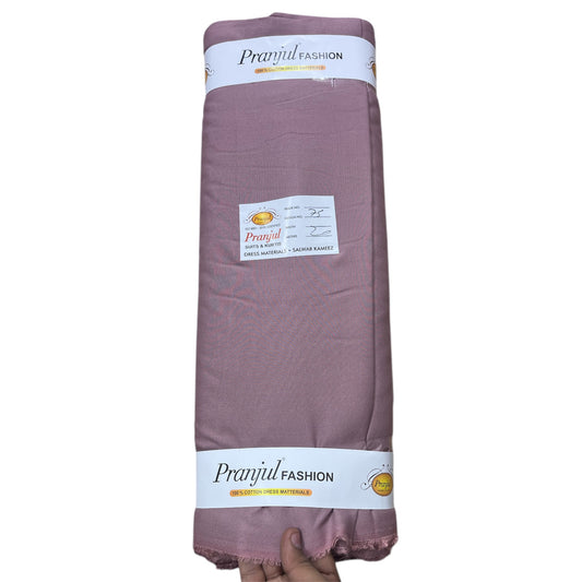 Pyazi Onion Pranjul Rayon Cotton Fabric