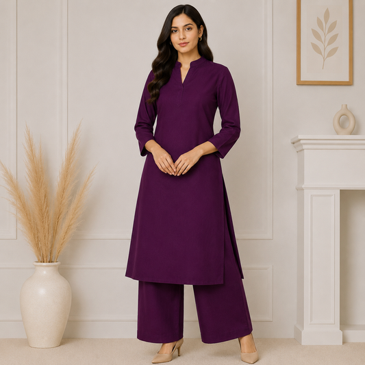 Buy Wine Light Viscose Rayon Cotton Fabric