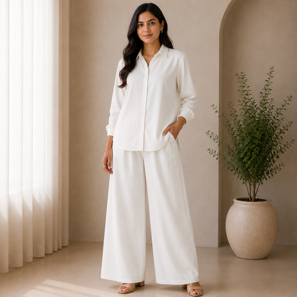 Buy Off White Jaam Cotton Fabric