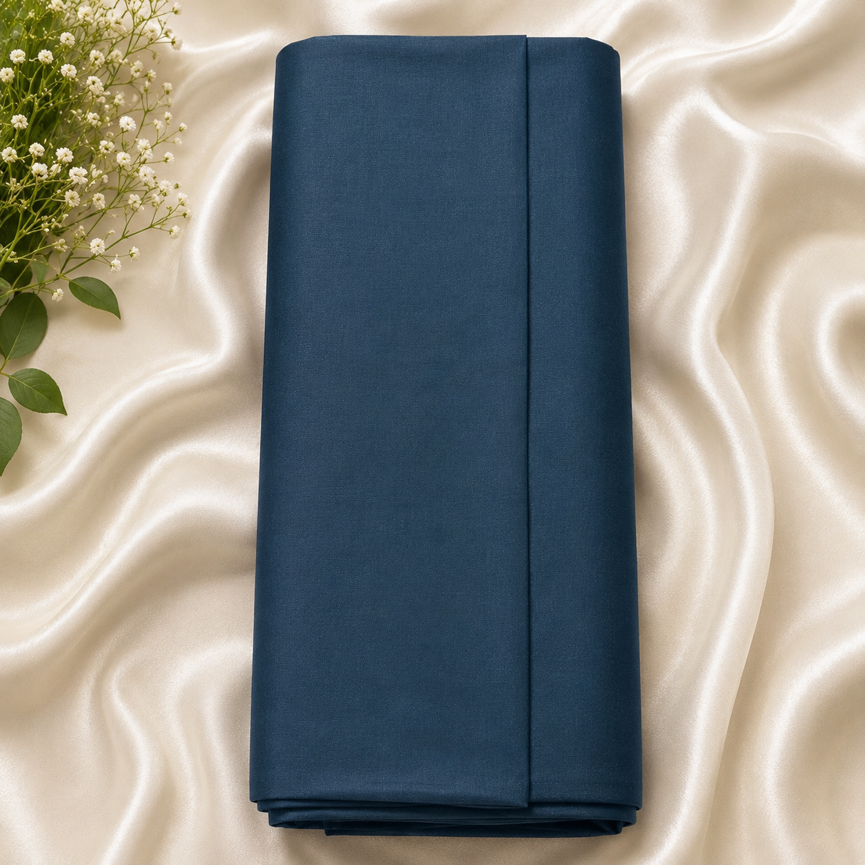 Buy Bottle Green Poly Cotton Fabric