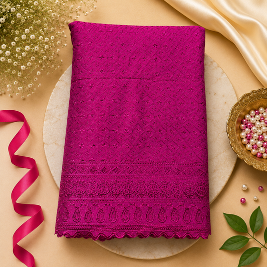 Buy Rani Rayon Embroidery Fabric
