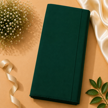 Buy Bottle Green Viscose Rayon Cotton Fabric