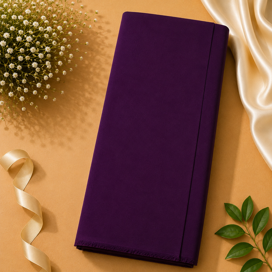 Buy Wine Light Viscose Rayon Cotton Fabric