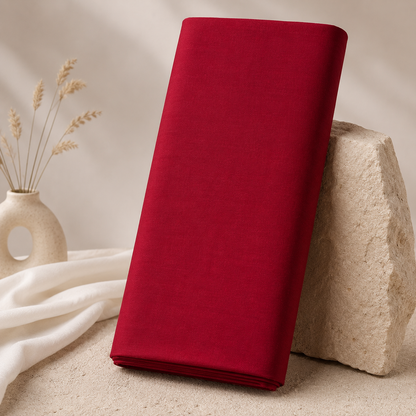 Buy Red Jaam Cotton Fabric