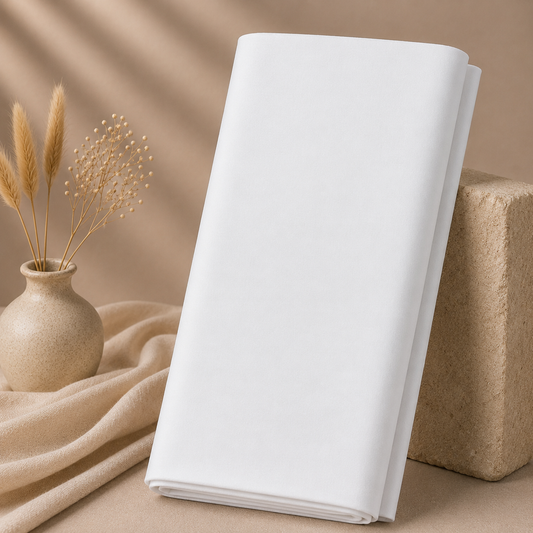 Buy White Jaam Cotton Fabric