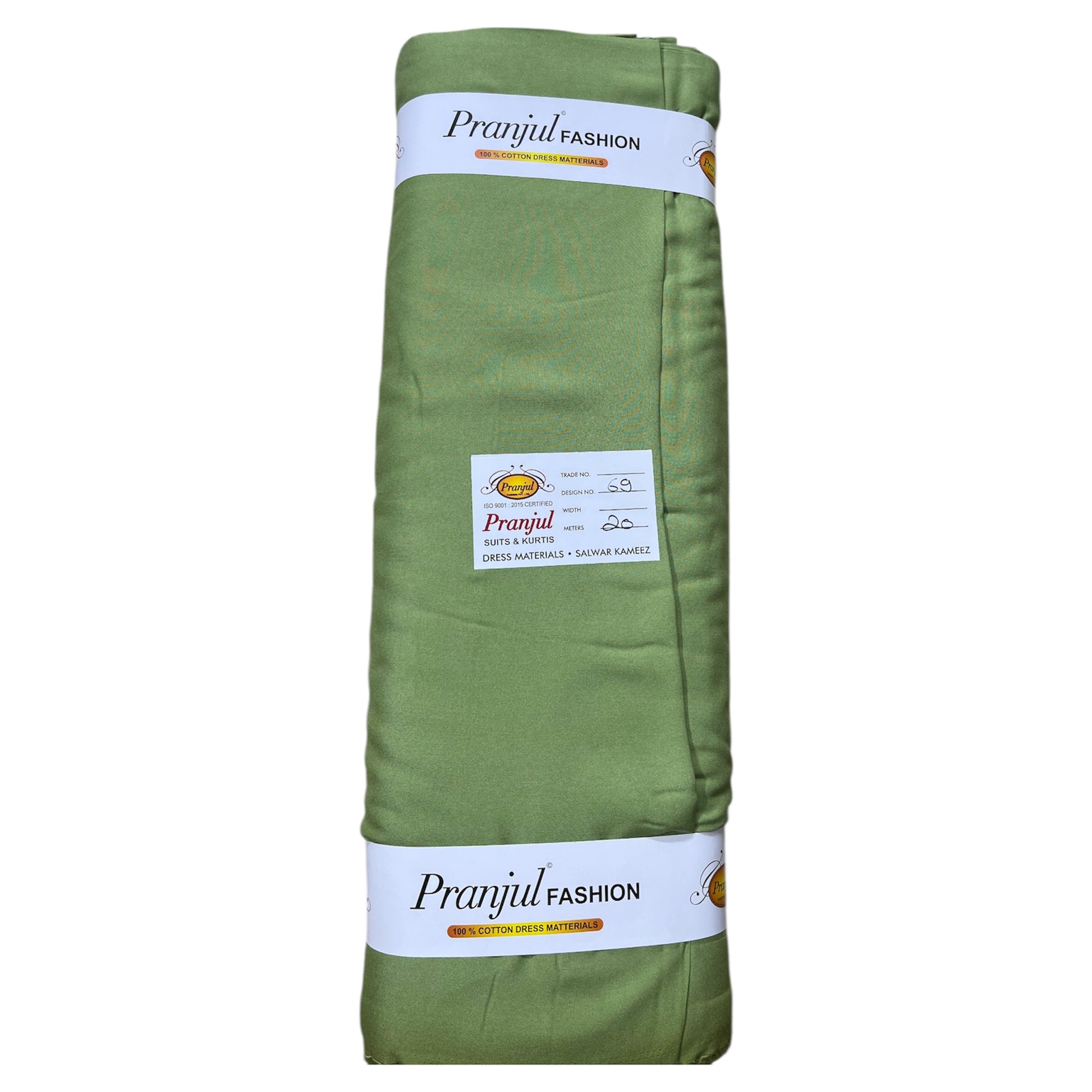 Pista Green Pranjul Rayon Cotton Fabric