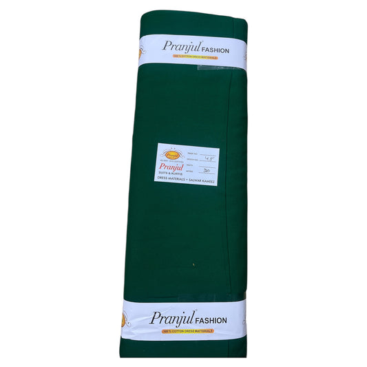 Green Pranjul Rayon Cotton Fabric