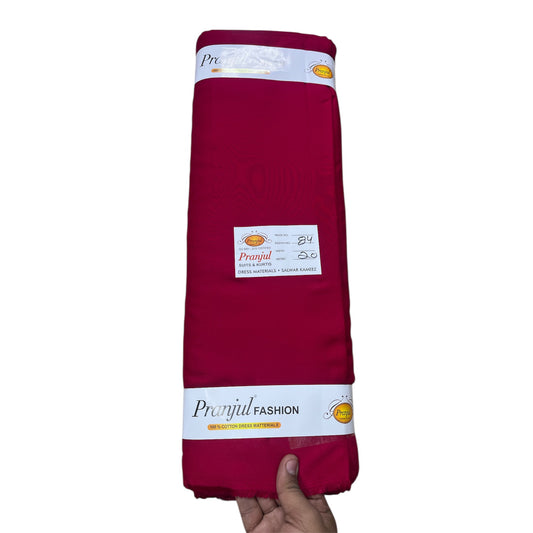 Rani Dark Pranjul Rayon Cotton Fabric