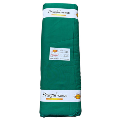  Rama Green Dark Pranjul Rayon Cotton Fabric