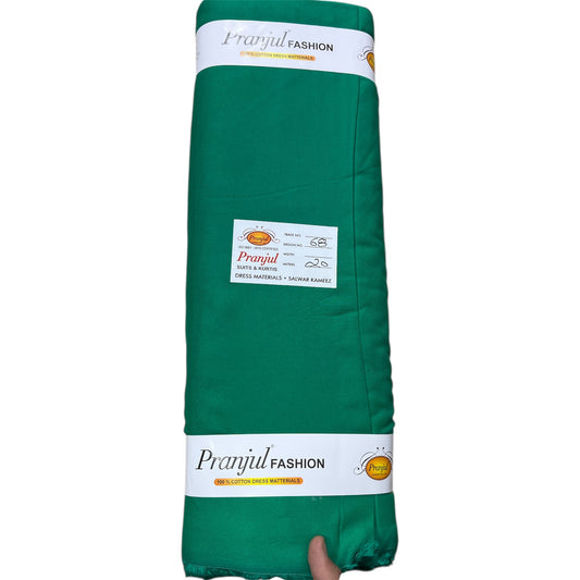  Rama Green Dark Pranjul Rayon Cotton Fabric
