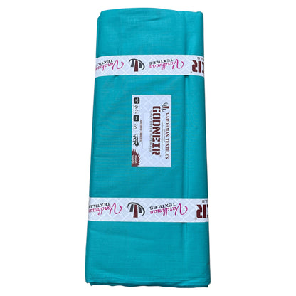 Rama Green Poly Cotton Fabric