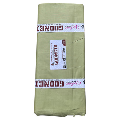 Pista Green Poly Cotton Fabric