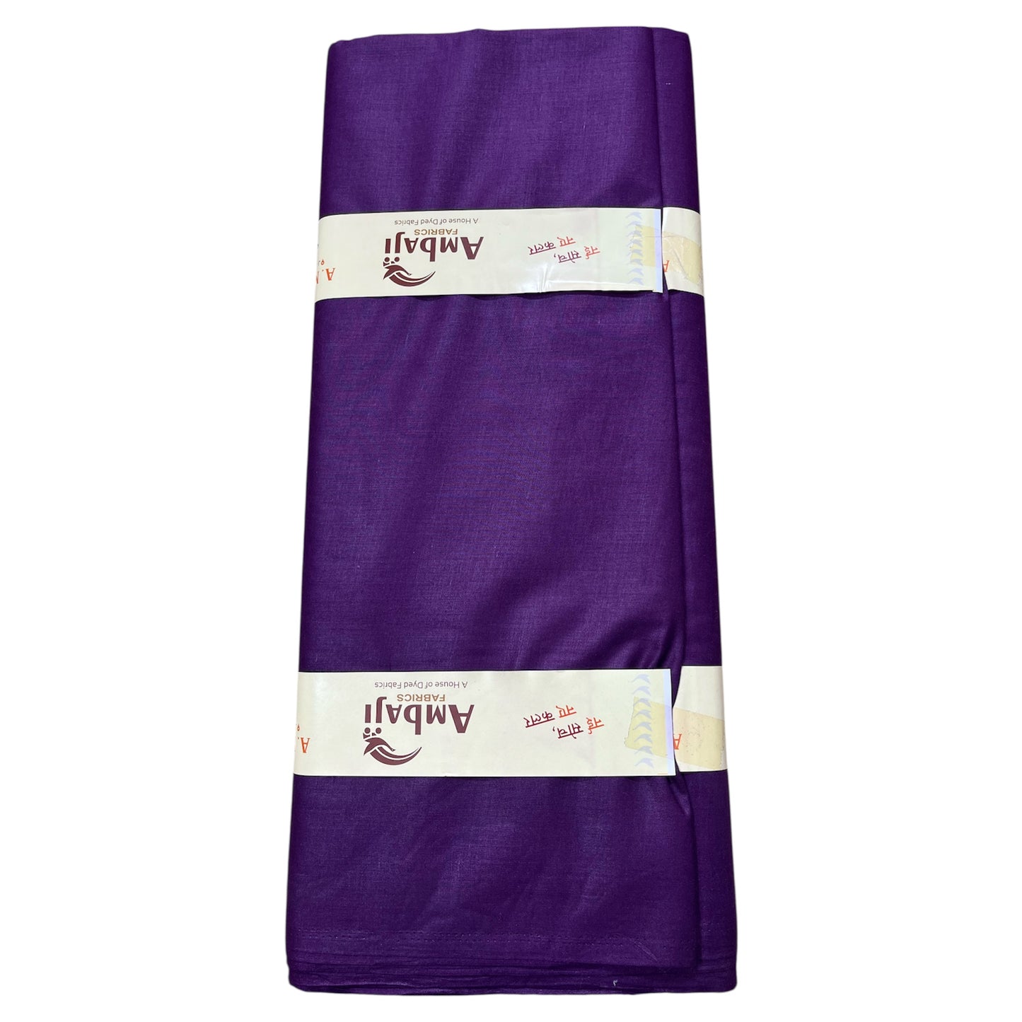 Wine Poly Cotton Fabric