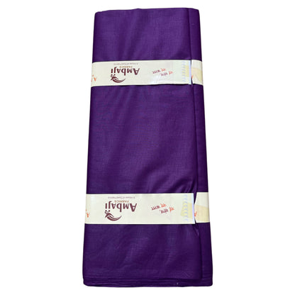 Wine Poly Cotton Fabric