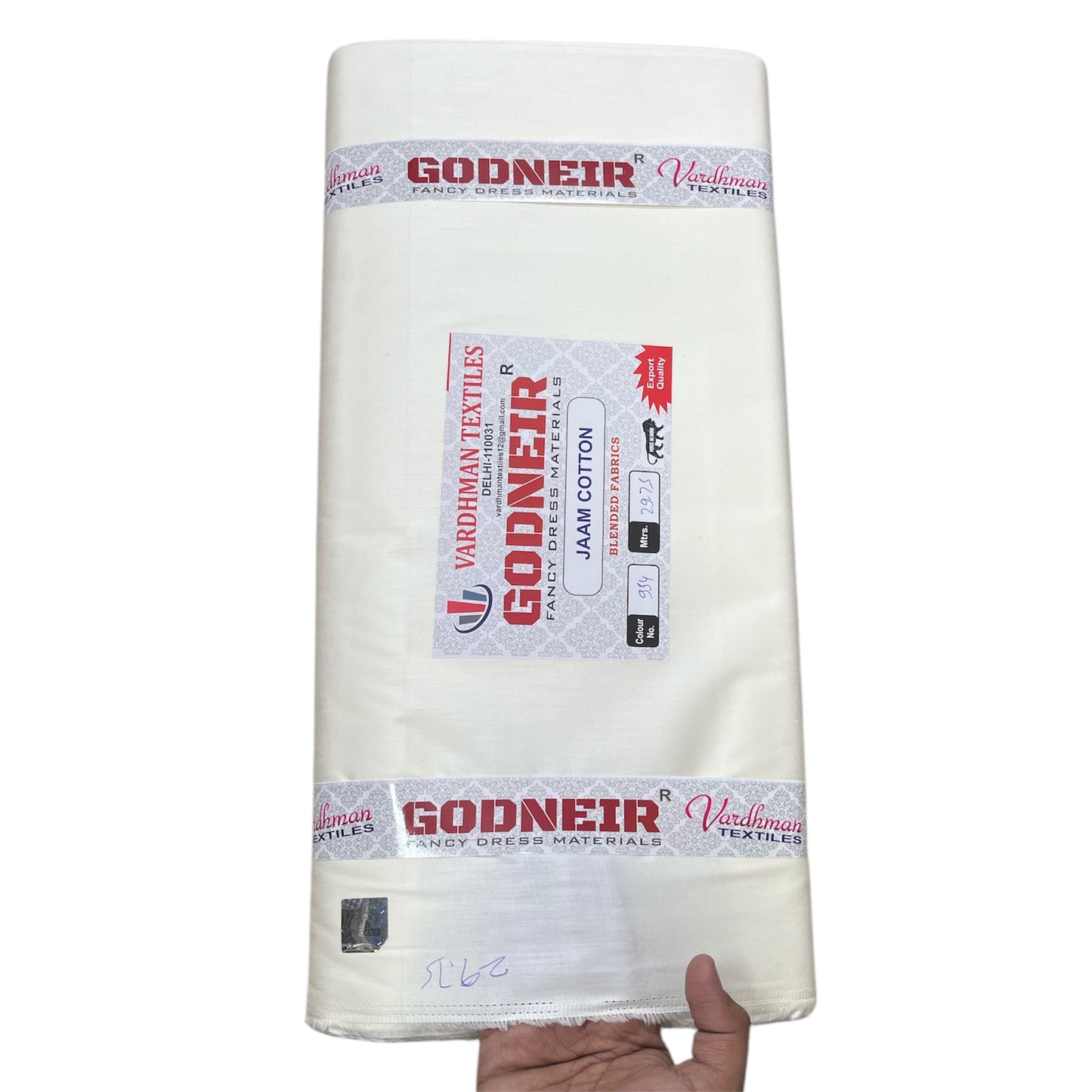  Off White Jaam Cotton Fabric