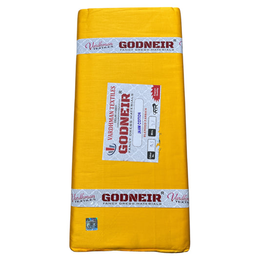 Yellow Jaam Cotton Fabric