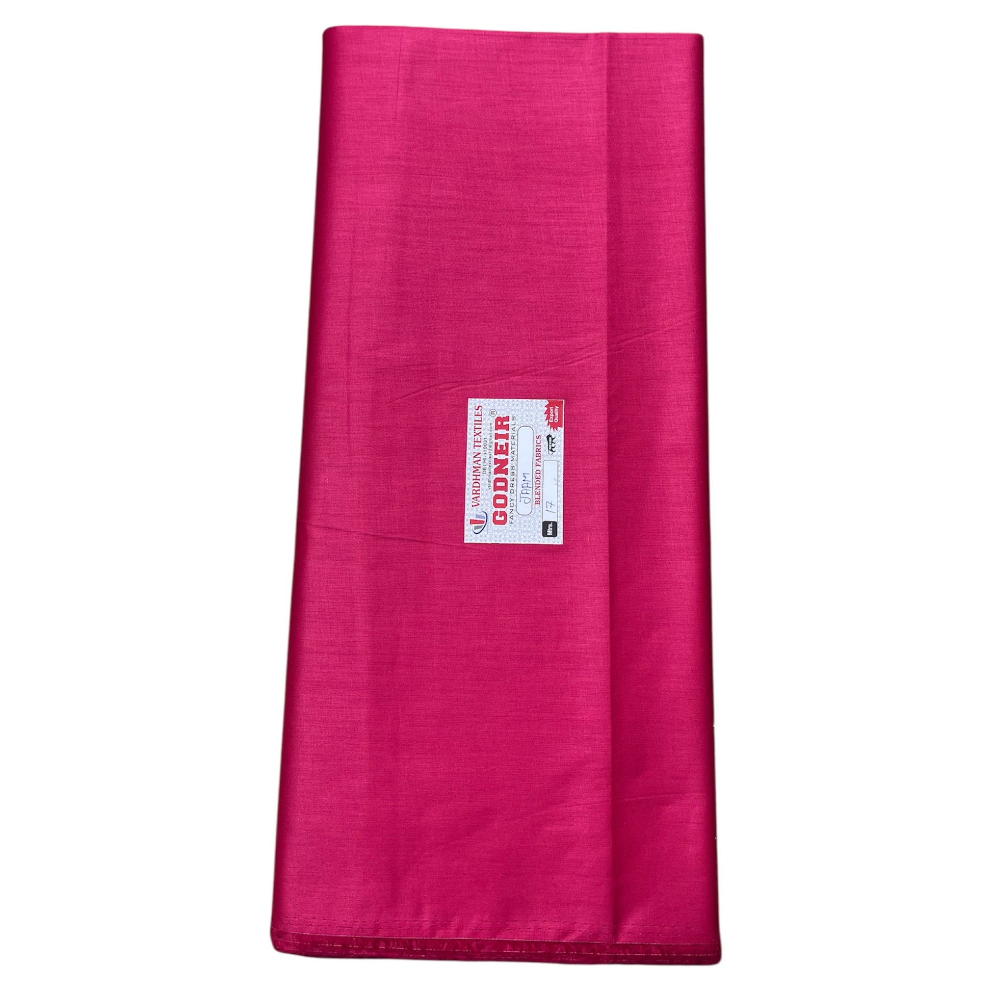 Gajri Jaam Cotton Fabric