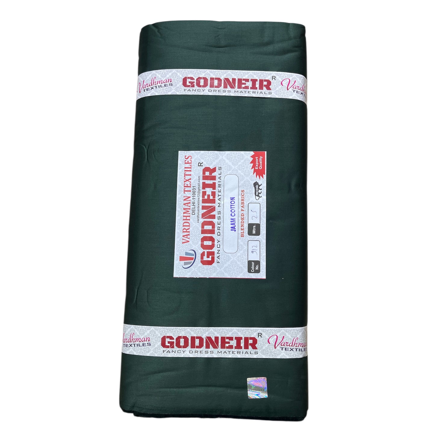 Bottle Green Jaam Cotton Fabric