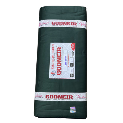 Bottle Green Jaam Cotton Fabric