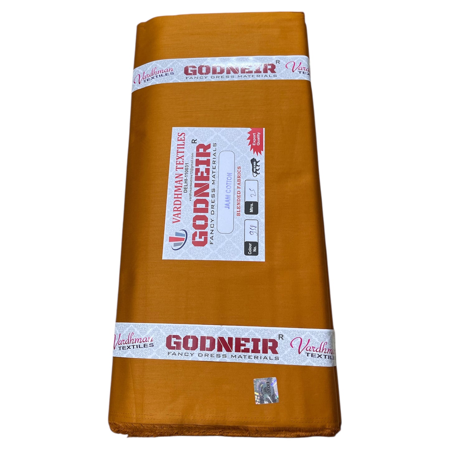 Mustard Yellow Jaam Cotton Fabric