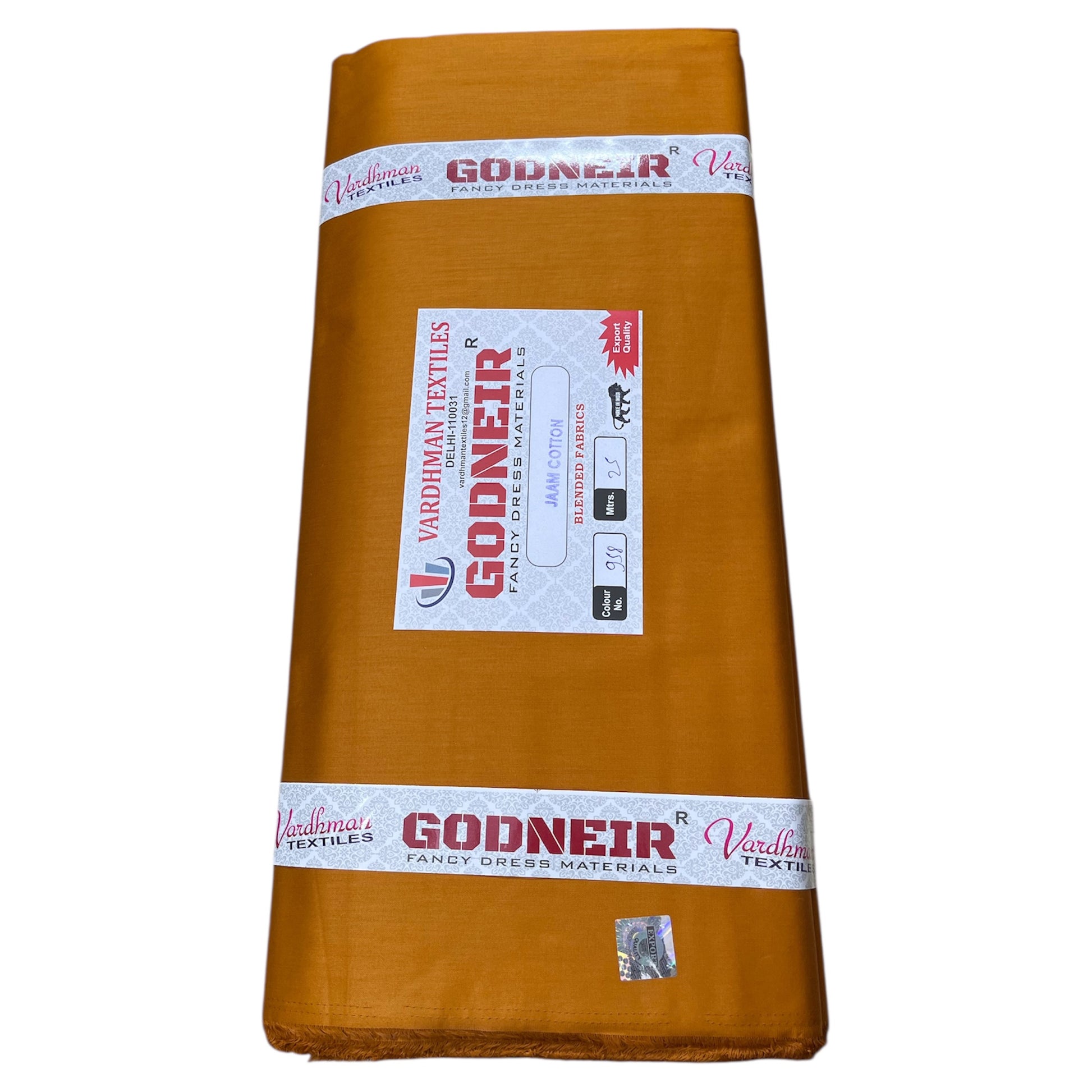 Mustard Yellow Jaam Cotton Fabric