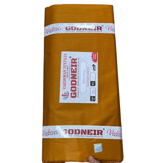 Mustard Yellow Jaam Cotton Fabric