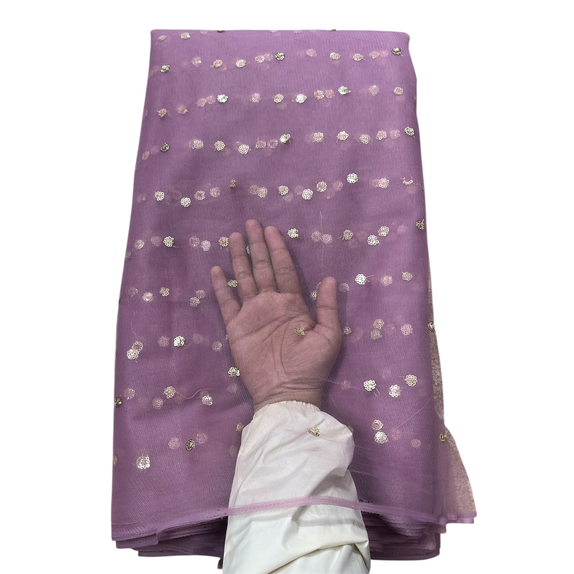 Pyazi Butti Net Fabric