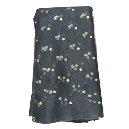 Black Butti Net Fabric