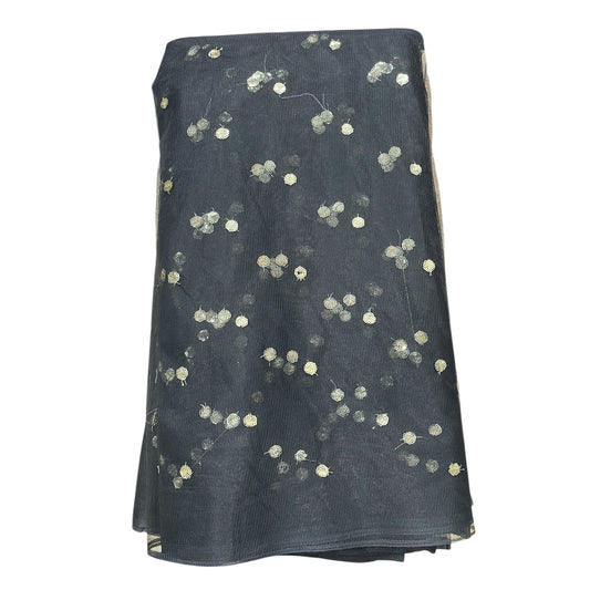 Black Butti Net Fabric