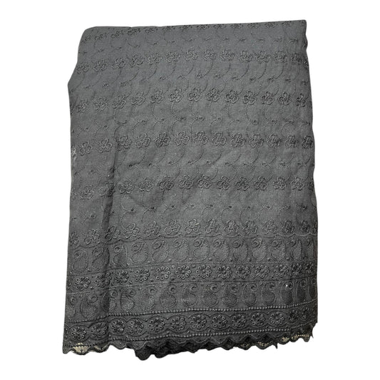 Poly Cotton Chikankari Fabric