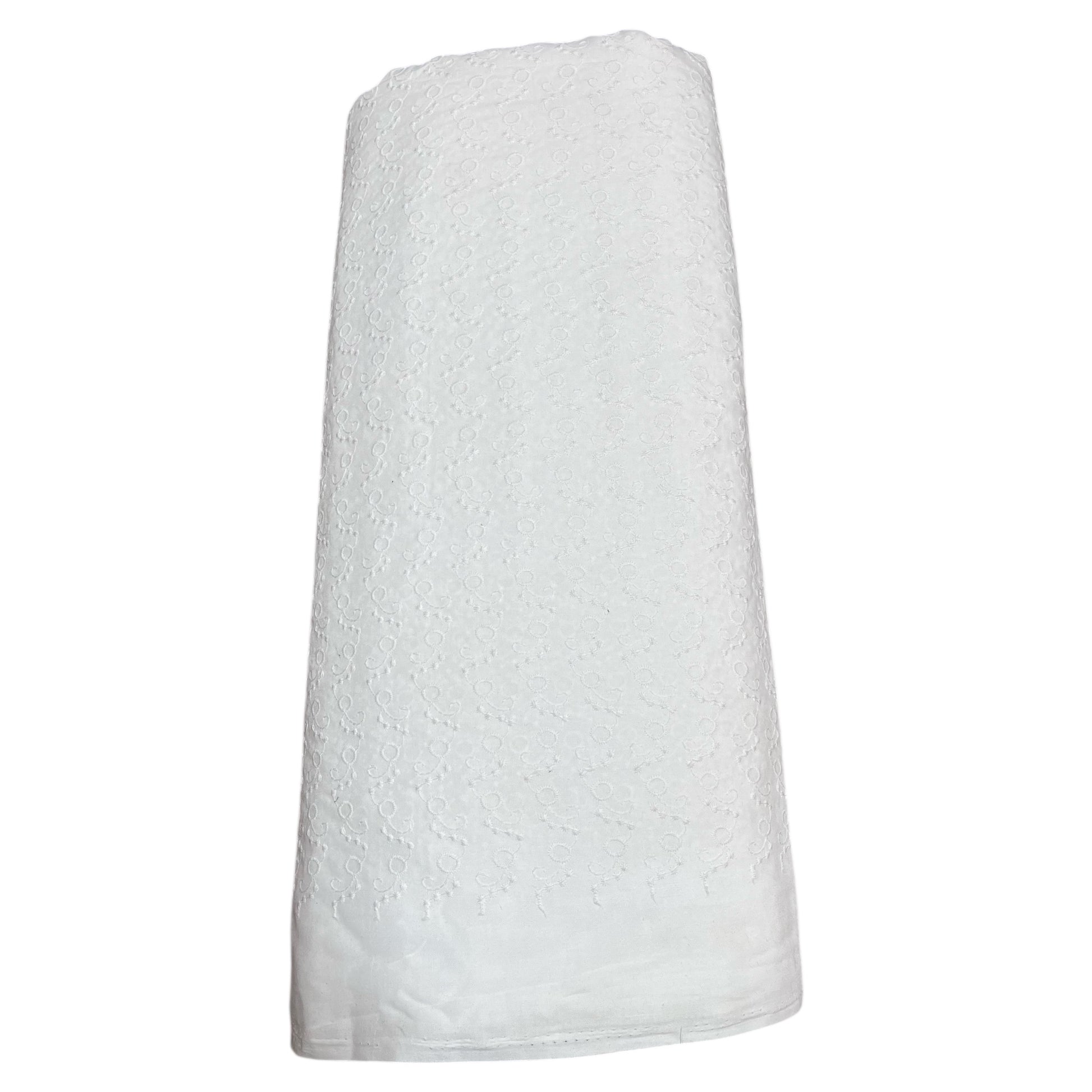 Cotton All Over Chikankari Fabric