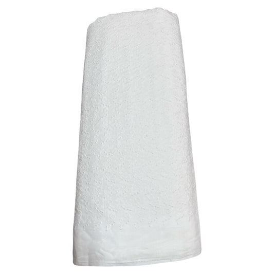 Cotton All Over Chikankari Fabric