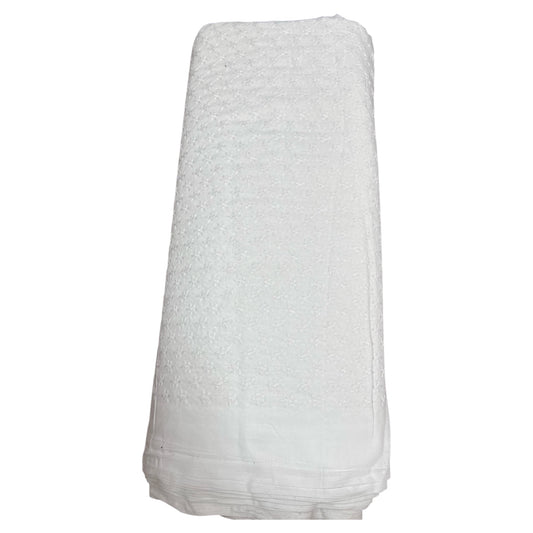 Buy Cotton All Over Chikankari Fabric 034