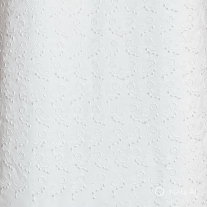 Buy Cotton All Over Chikankari Fabric 033