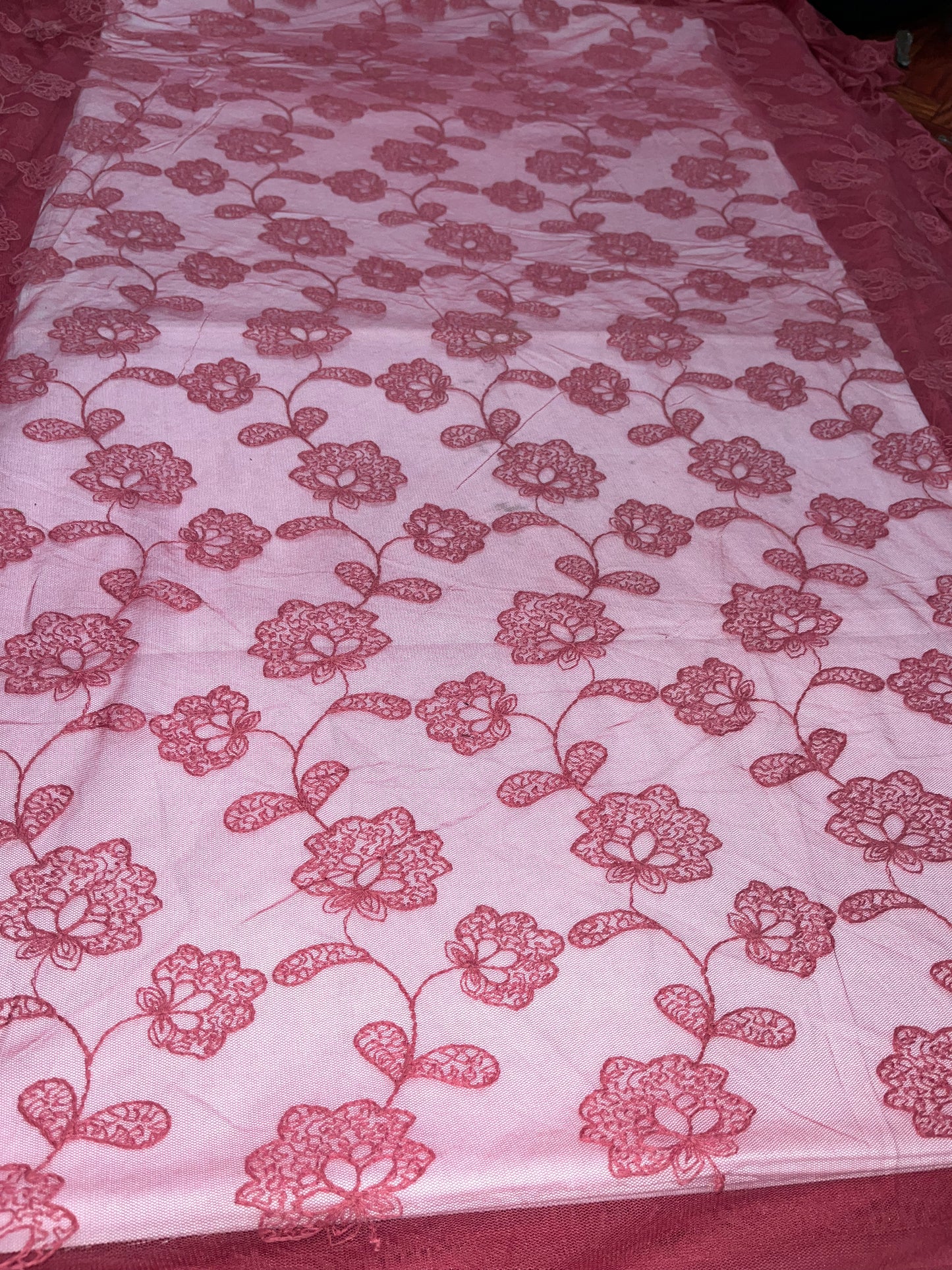 Nylon Net Dyed Fabric