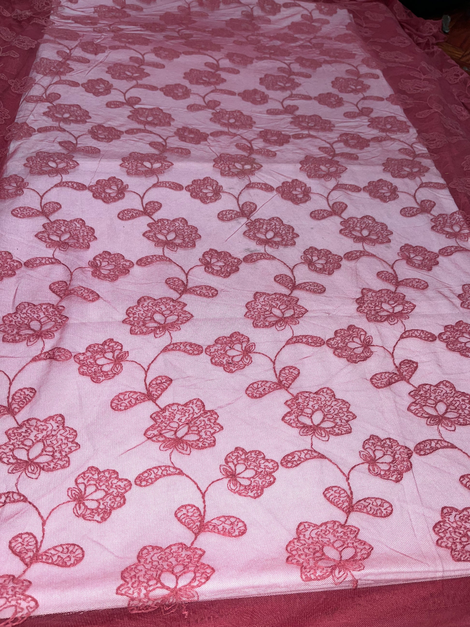 Nylon Net Dyed Fabric