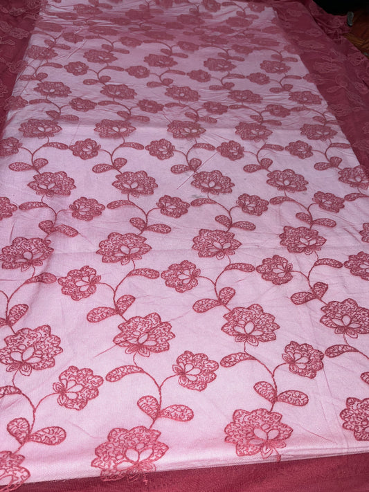 Nylon Net Dyed Fabric