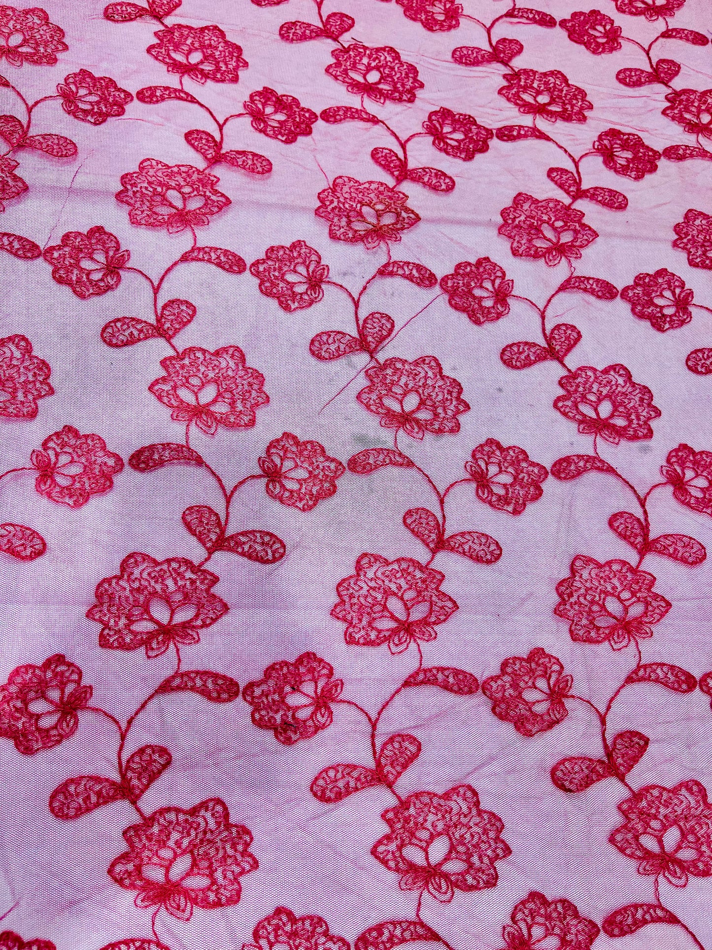 Nylon Net Dyed Fabric