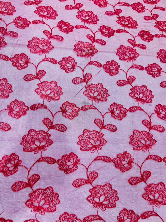 Nylon Net Dyed Fabric