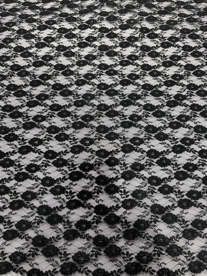  Nylon Net Dyed Fabric