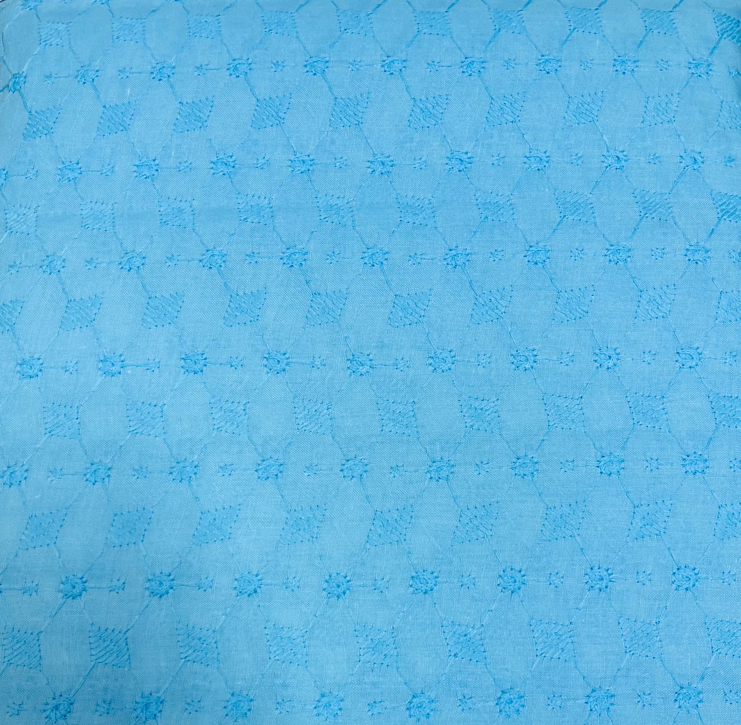Cotton All Over Chikankari Fabric