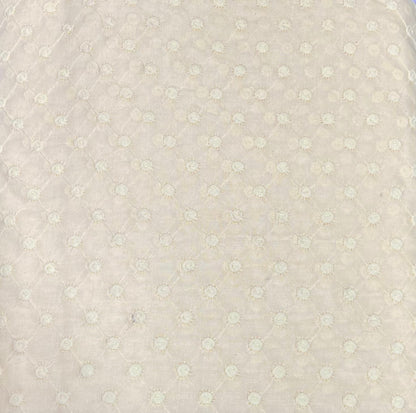Cotton All Over Chikankari Fabric