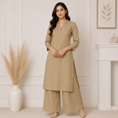 Buy Chiku Dark Viscose Rayon Cotton Fabric