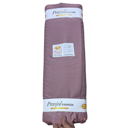 Pyazi Onion Pranjul Rayon Cotton Fabric