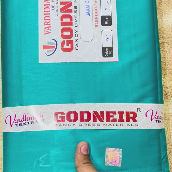 Rama Green Jaam Cotton Fabric