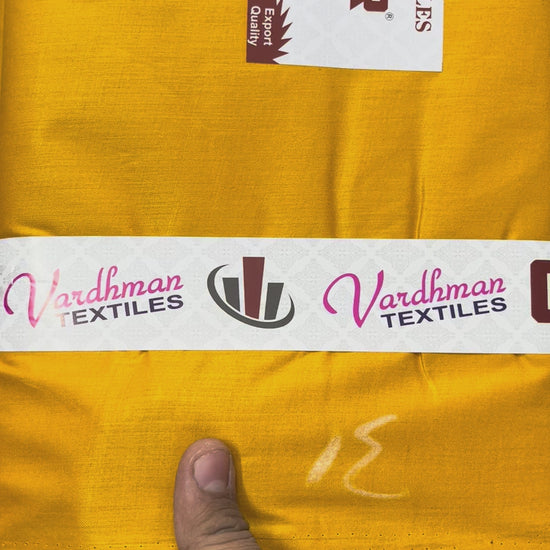 Mustard Poly Cotton Fabric