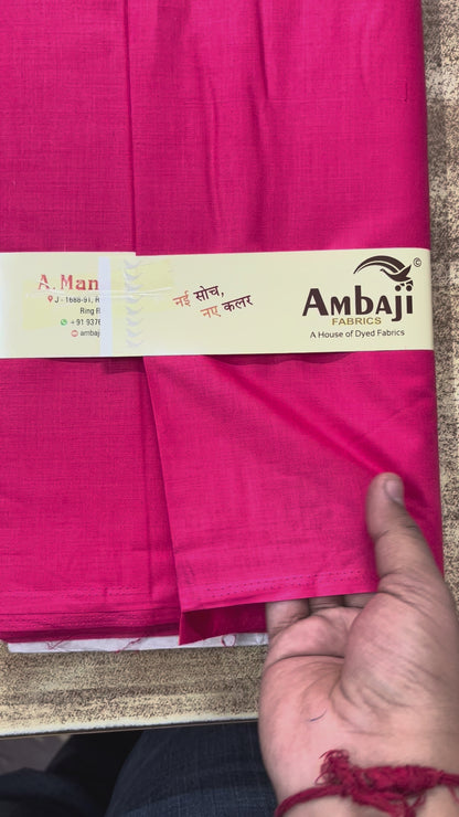 Gajri Poly Cotton Fabric