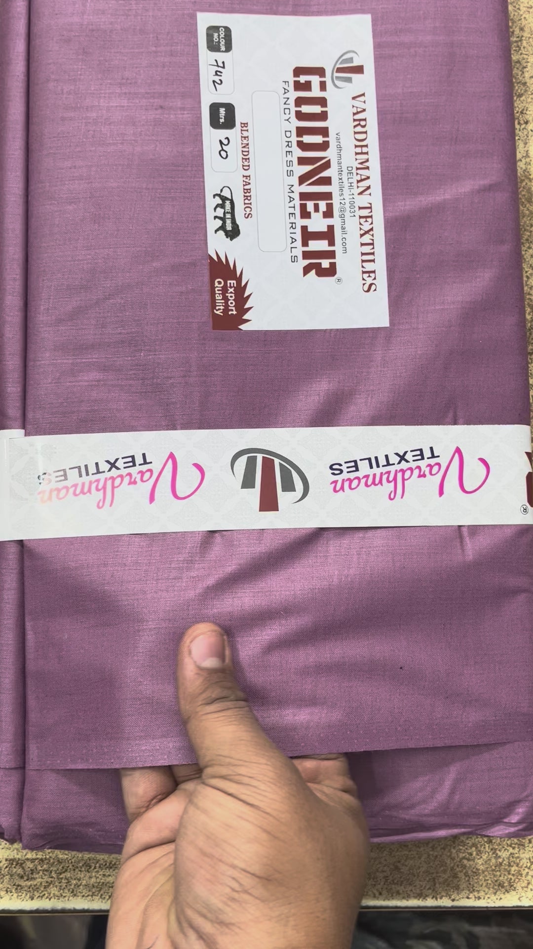 Pyazi Poly Cotton Fabric